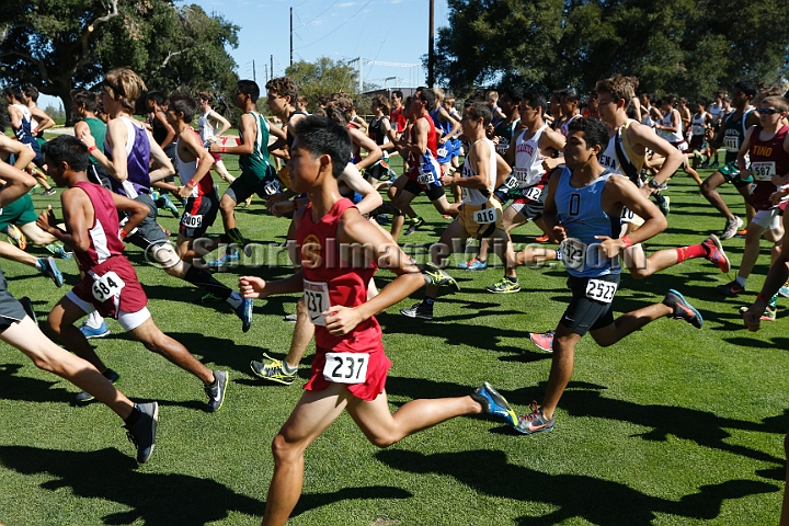 2015SIxcHSD1-014.JPG - 2015 Stanford Cross Country Invitational, September 26, Stanford Golf Course, Stanford, California.